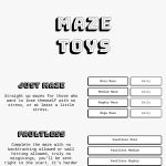 Maze Toys-资源导航网
