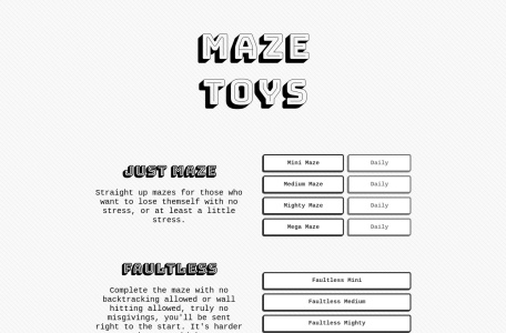 Maze Toys-资源导航网